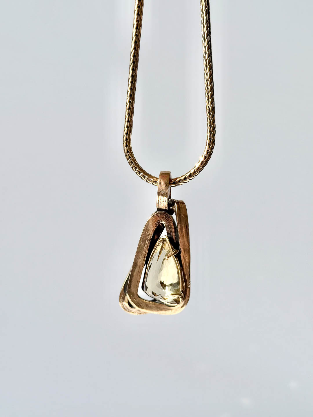 Колье с цитрином ALCOZER & J C138NV24