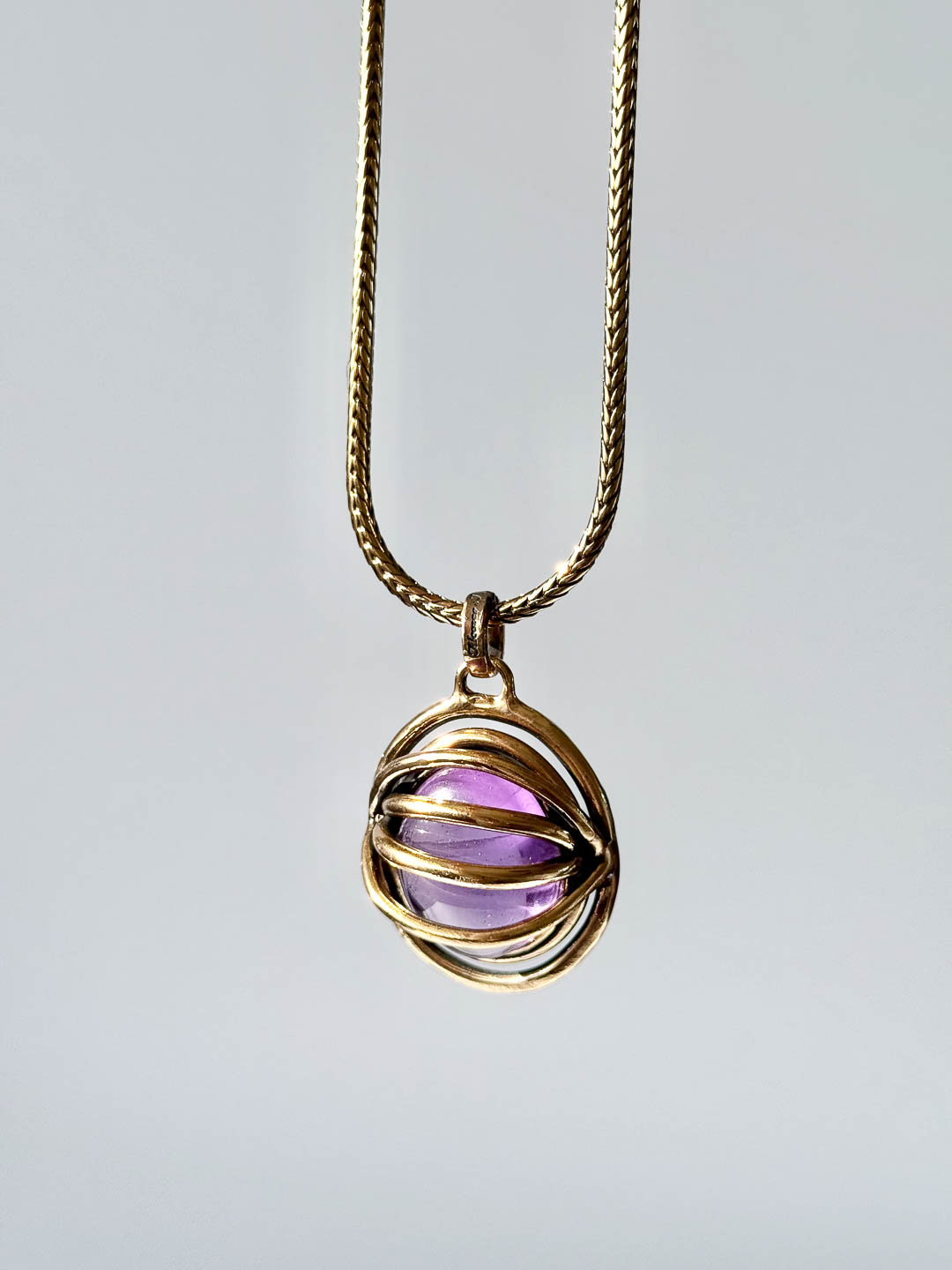 Колье с аметистом ALCOZER & J C138NW24