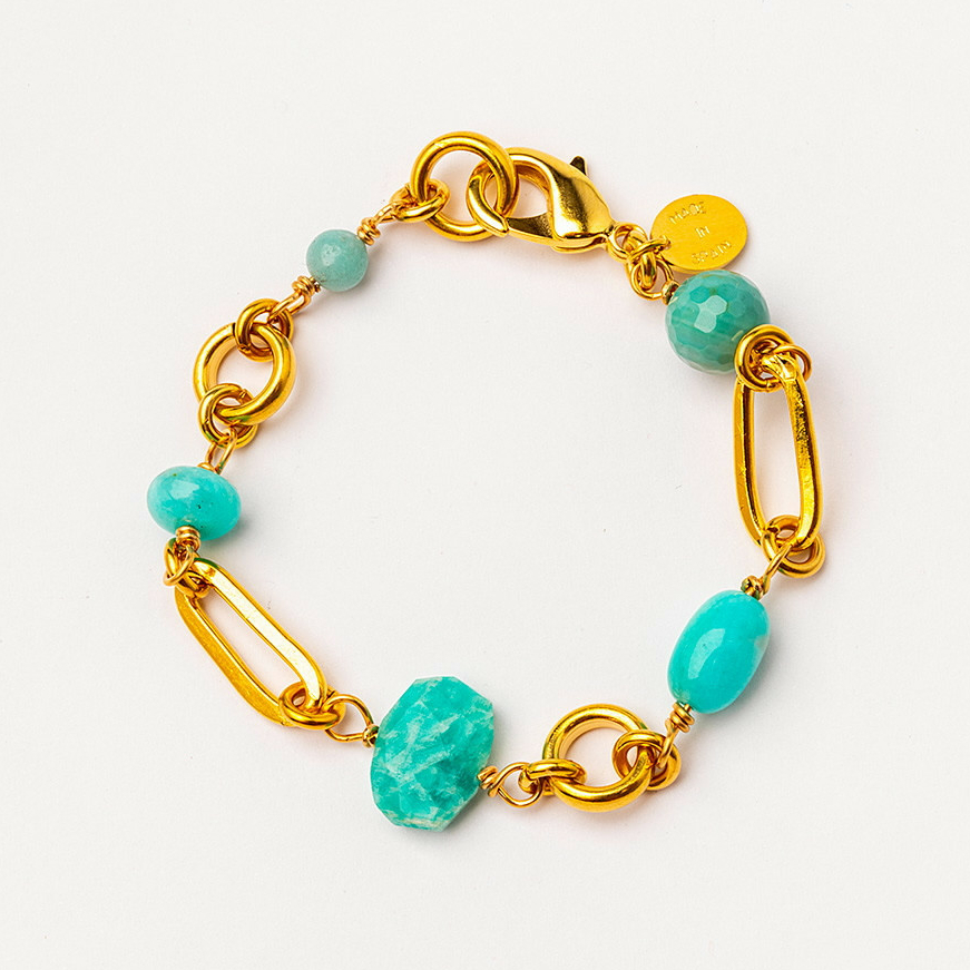 Браслет Velatti P-LK247-018 с амазонитом