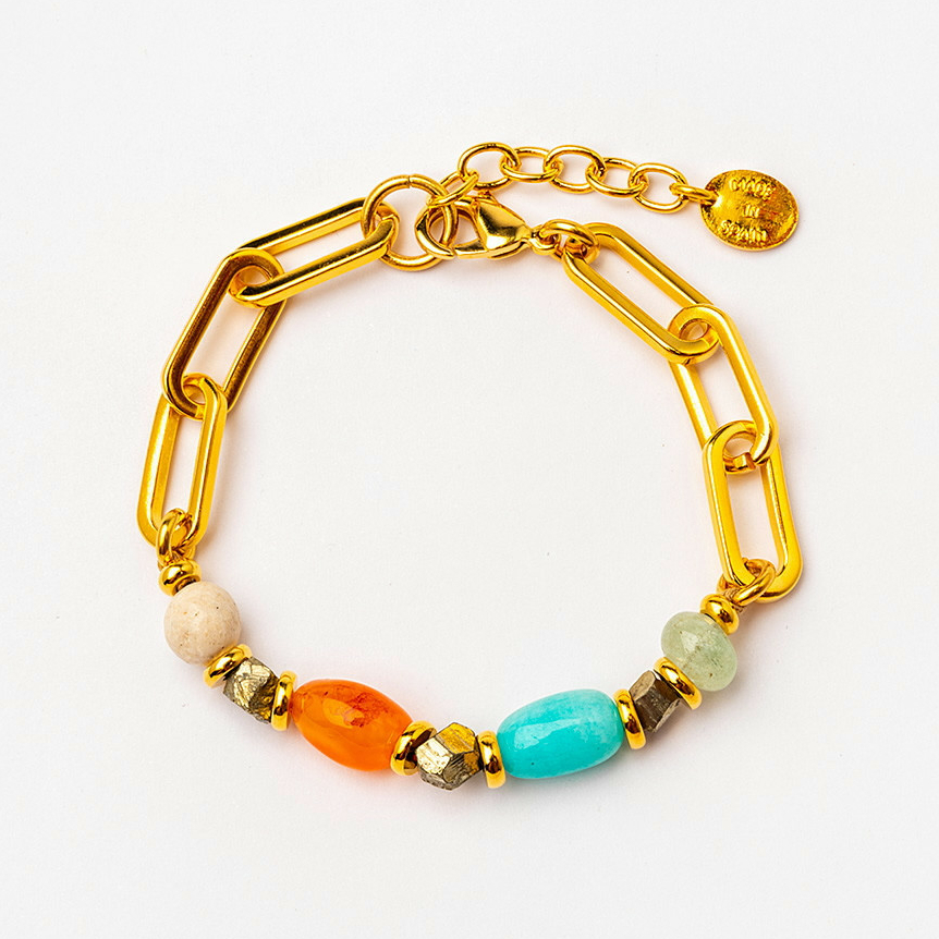 Браслет Velatti P-LK252-018 с миксом из натуральных камней