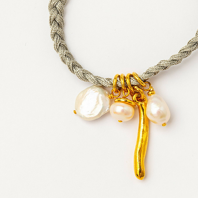 Браслет Velatti P-TR239-SL с жемчугом