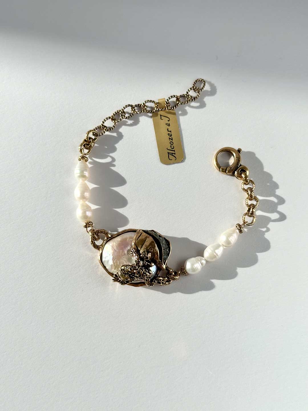 Браслет с жемчугом ALCOZER & J B78HT24