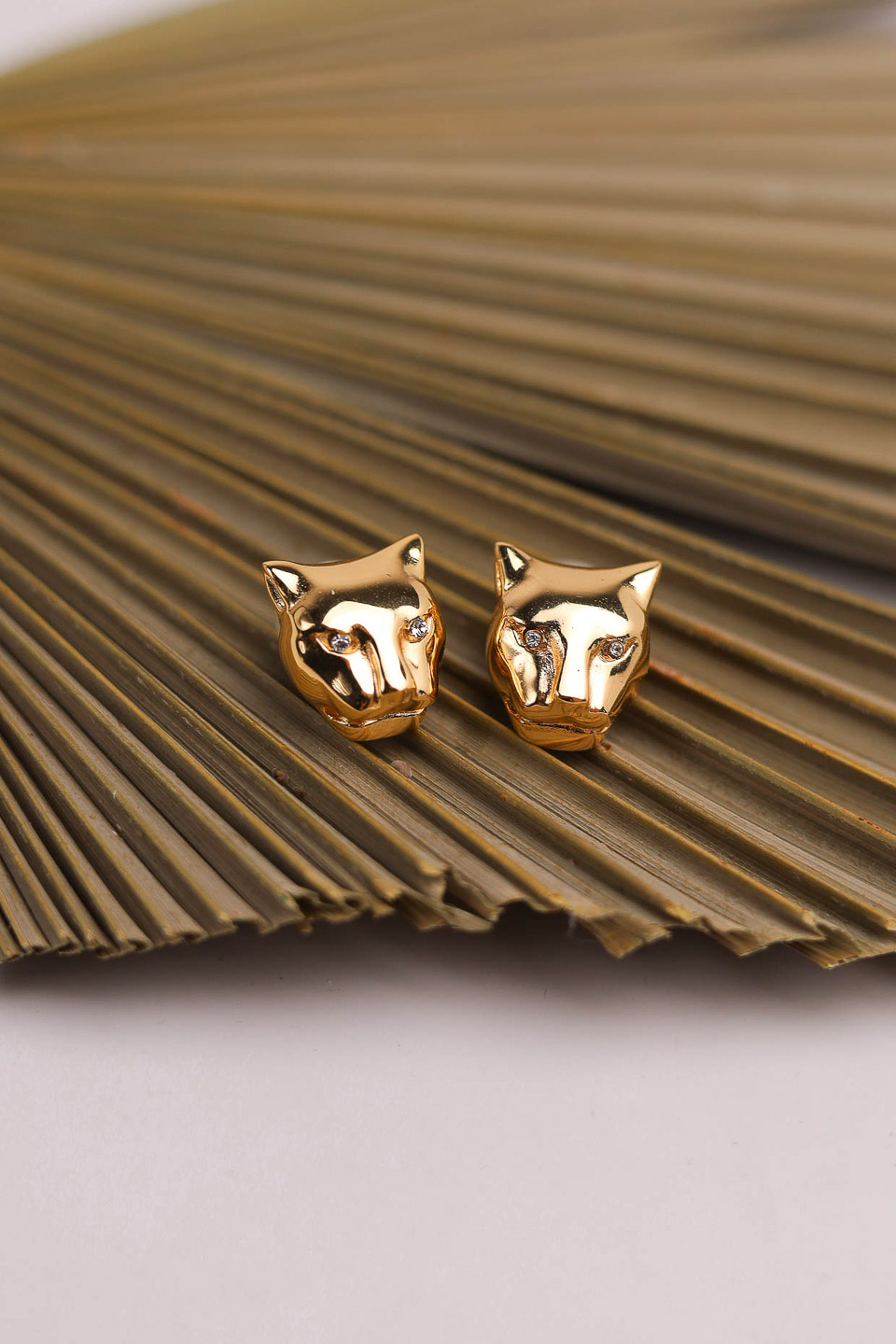 Серьги POLINA FIRENZE OR2307 Пантеры золотые