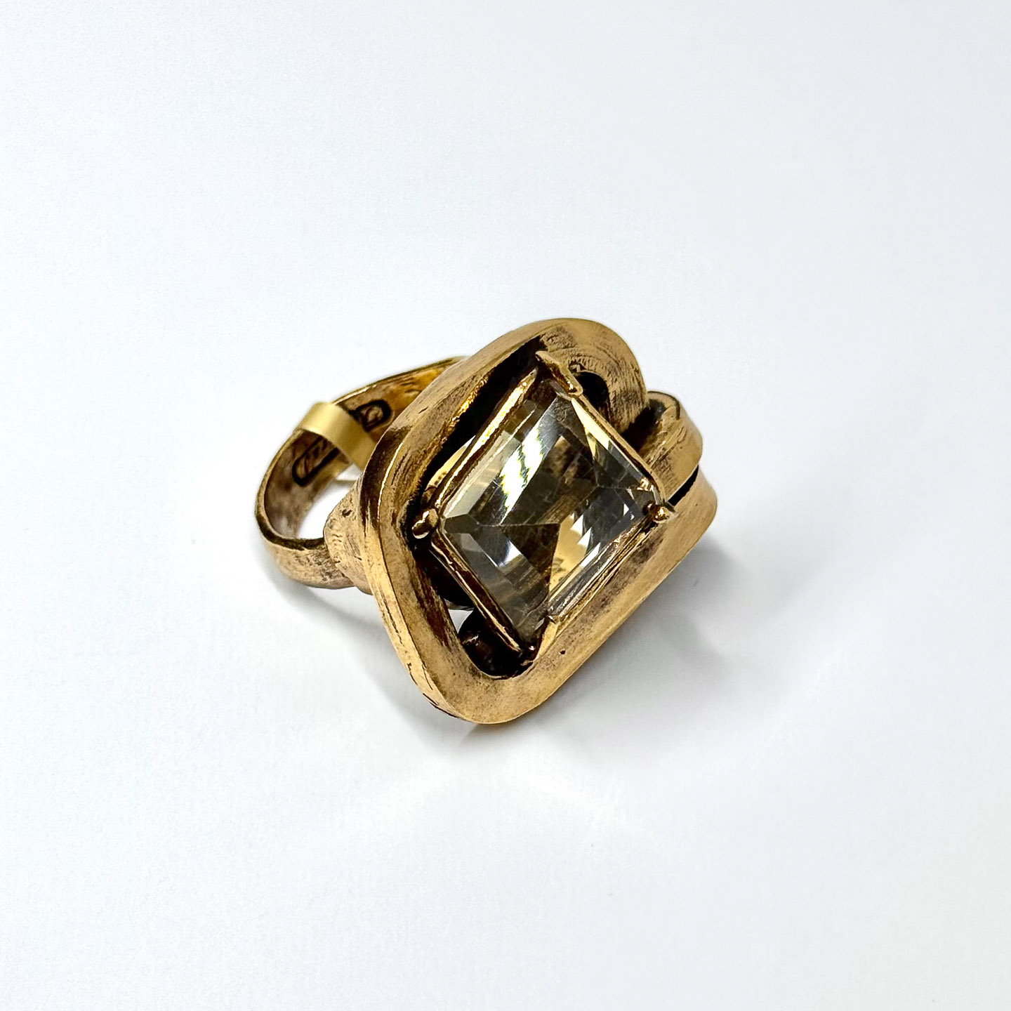 Кольцо с цитрином ALCOZER & J A128JM24