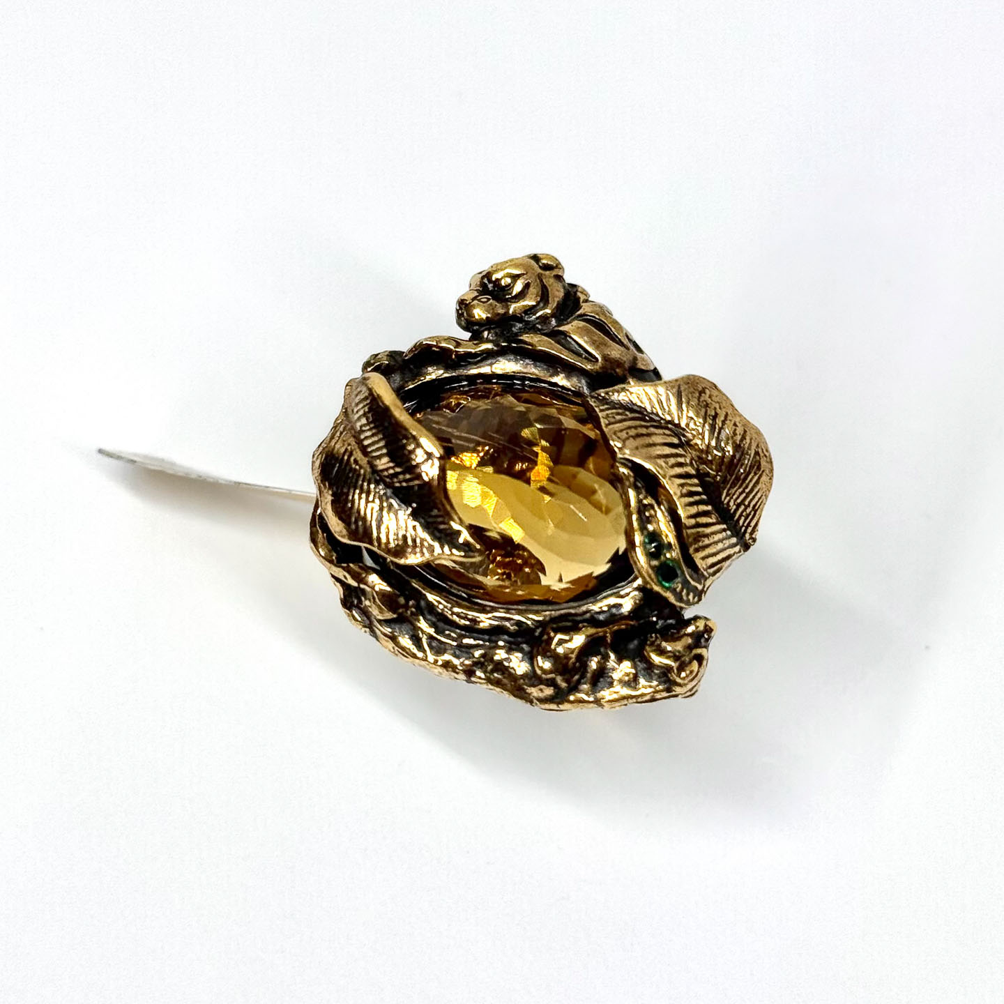 Кольцо с раухтопазом ALCOZER & J A88NL24