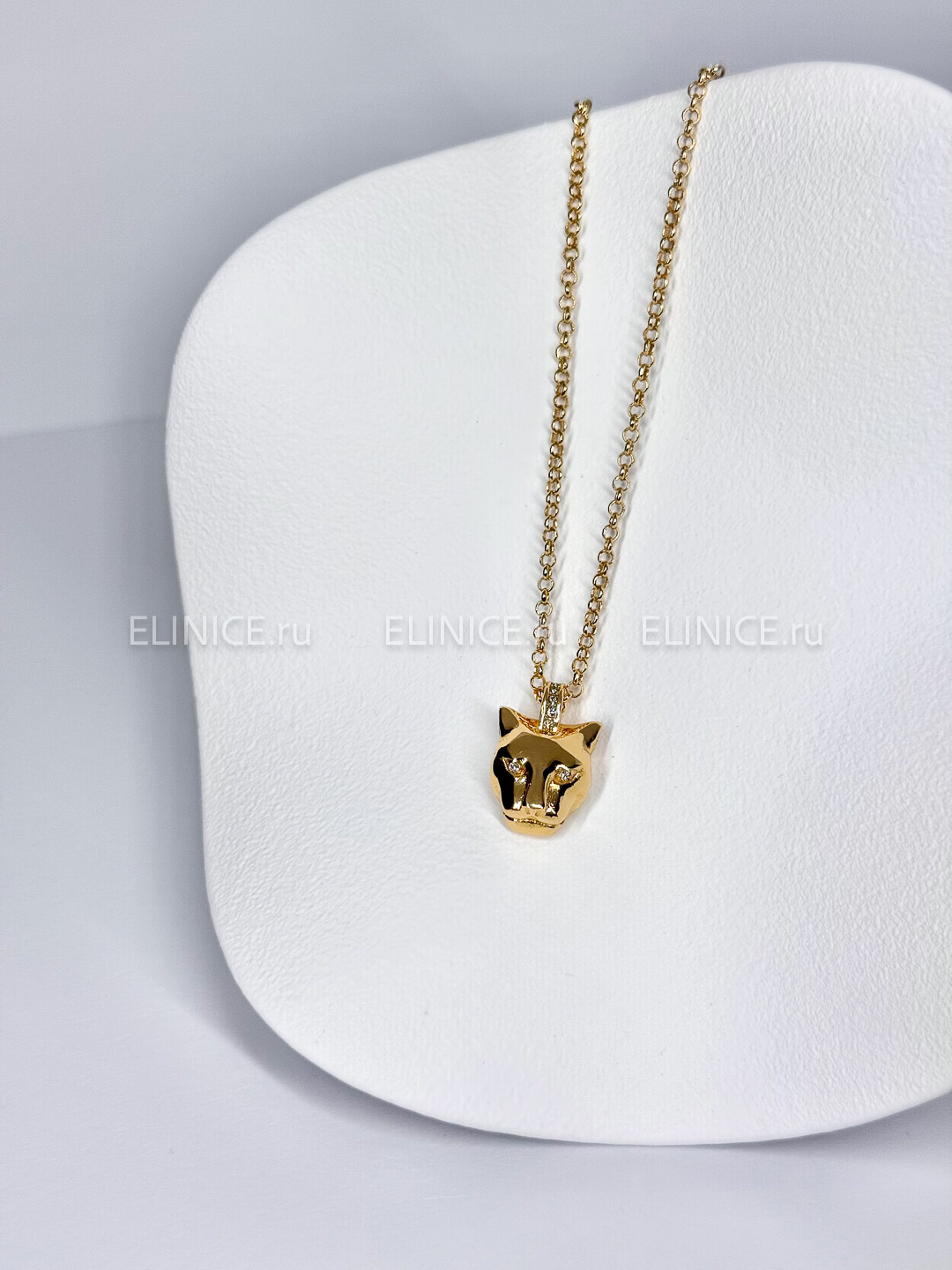 Колье POLINA FIRENZE золотая пантера малая PE2767
