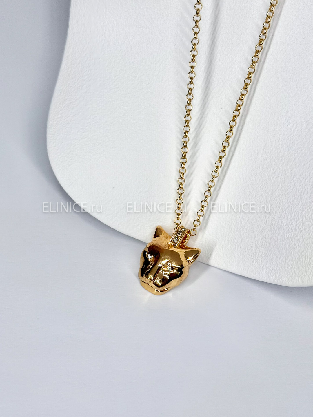 Колье POLINA FIRENZE золотая пантера средняя PE2164