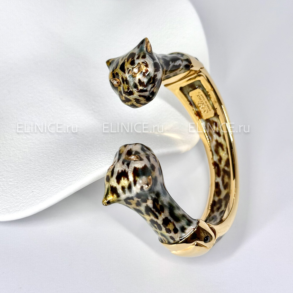 Браслет POLINA FIRENZE ягуары крупные BR1992