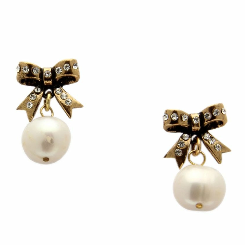 Серьги с жемчугом и Swarovski ALCOZER & J OP2985C