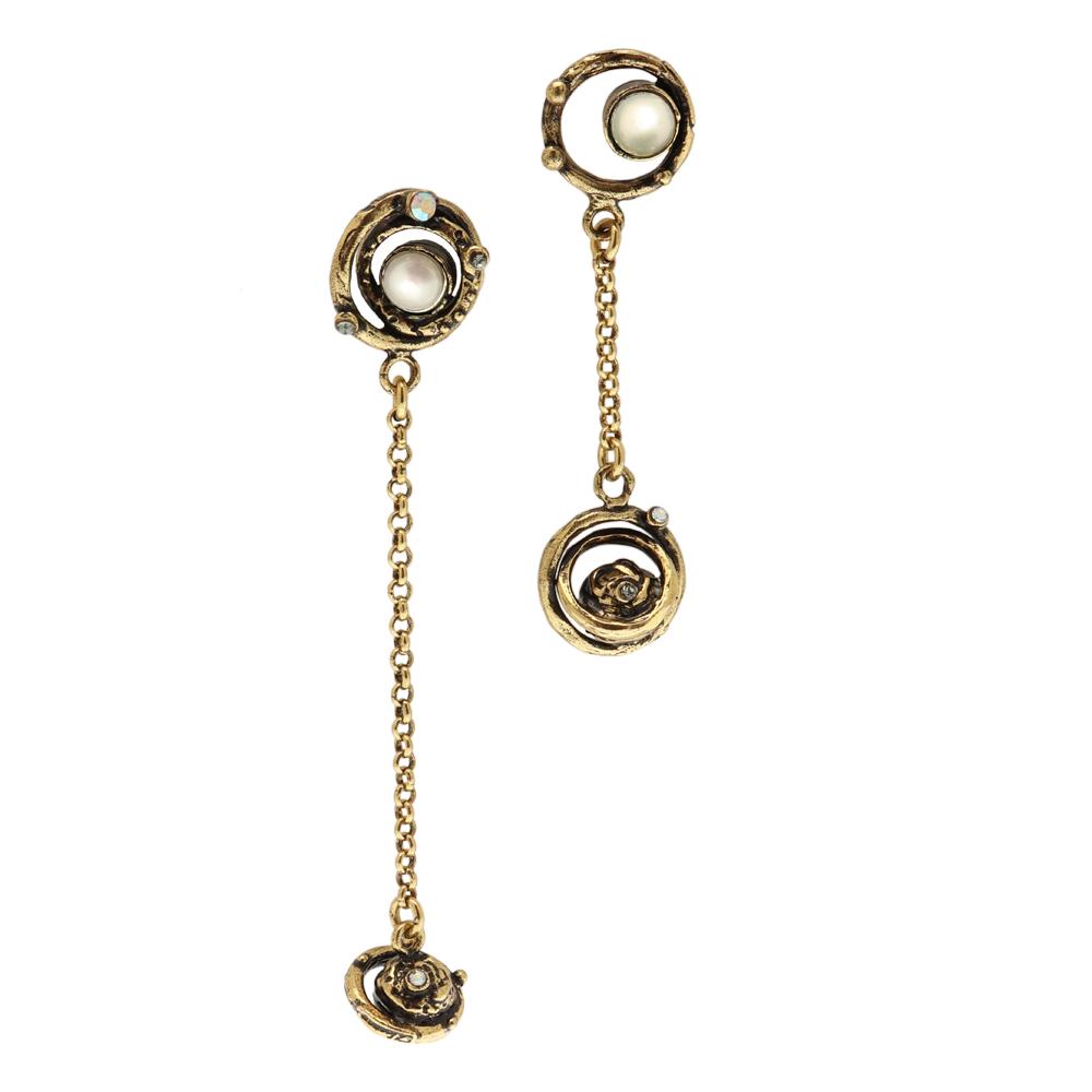 Серьги с жемчугом и Swarovski ALCOZER & J OP5484C