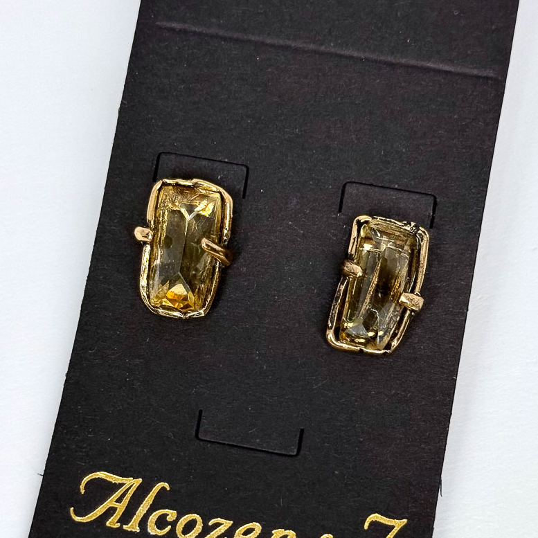 Серьги Alcozer & J с цитрином