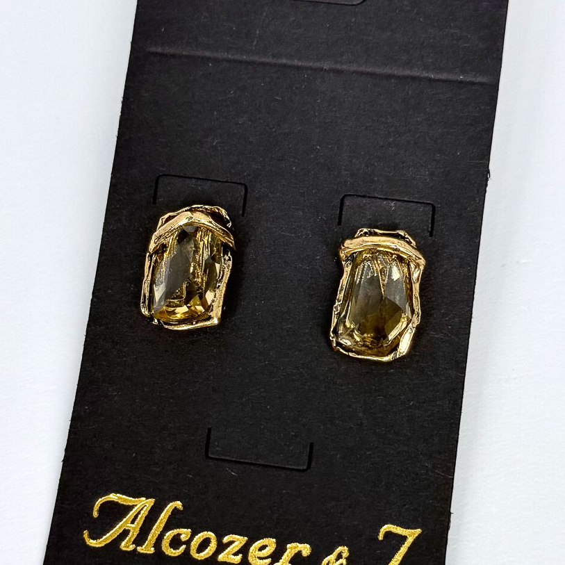 Серьги Alcozer & J с цитрином