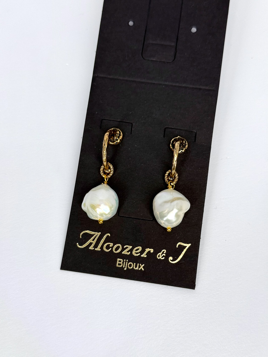 Серьги Alcozer & J с жемчугом O48BJ25