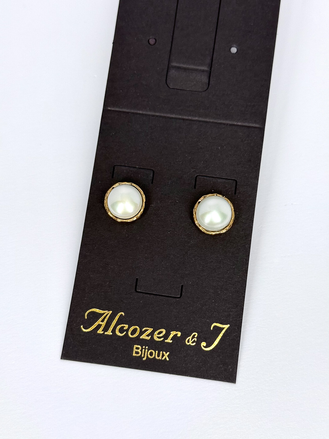 Серьги Alcozer & J с жемчугом