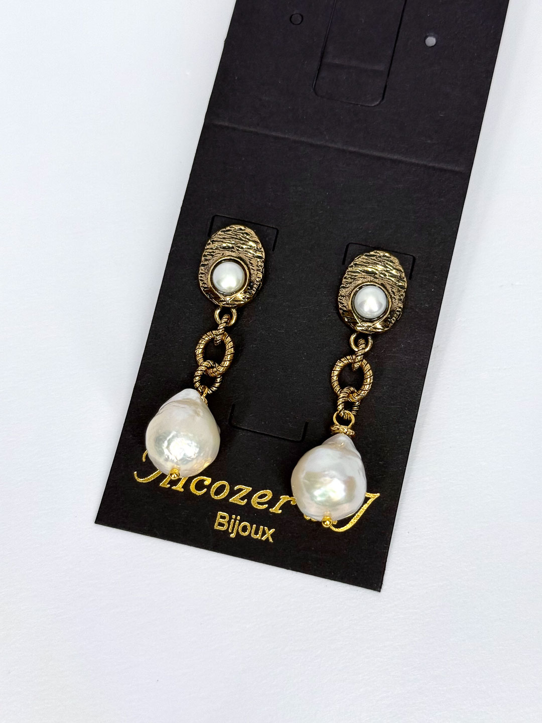 Серьги Alcozer & J с жемчугом