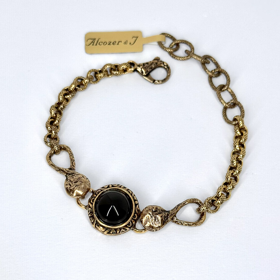 Браслет Alcozer & J с ониксом
