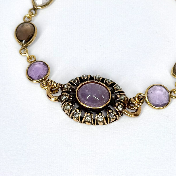 Браслет Alcozer & J с аметистом