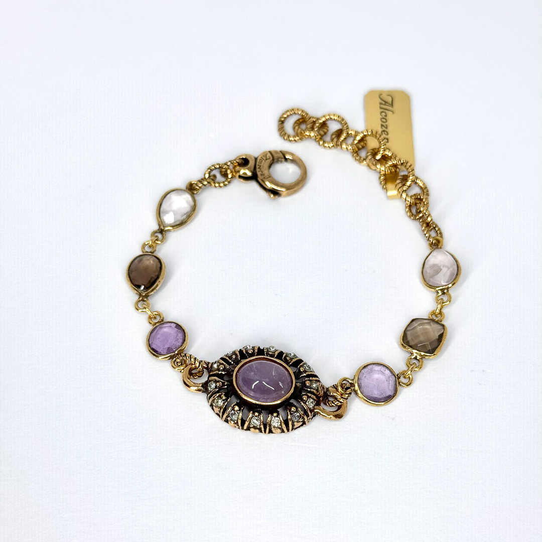 Браслет Alcozer & J с аметистом