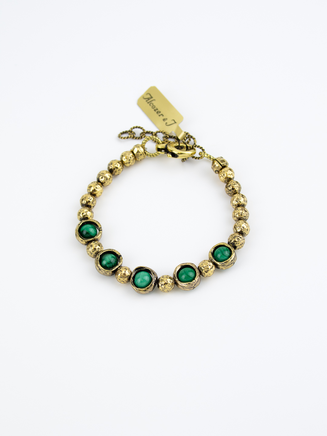 Браслет Alcozer & J с малахитом