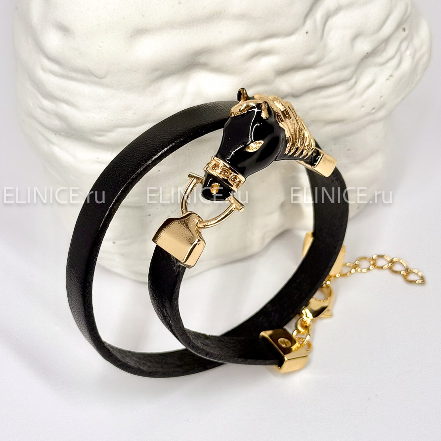 Браслет Polina Firenze BR2512 Чёрный