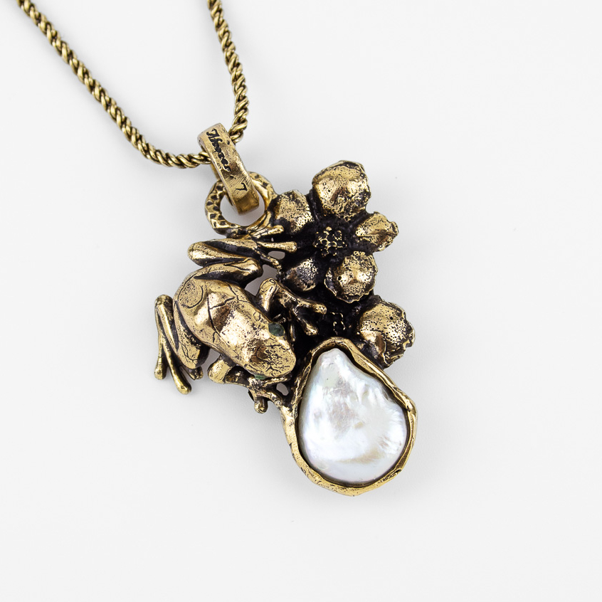 Колье Alcozer & J с жемчугом