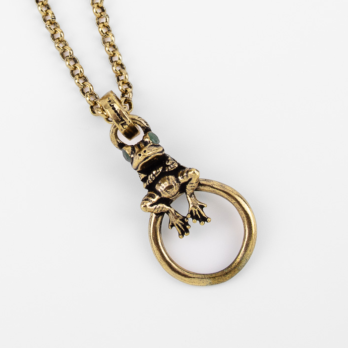 Колье Alcozer & J с изумрудом