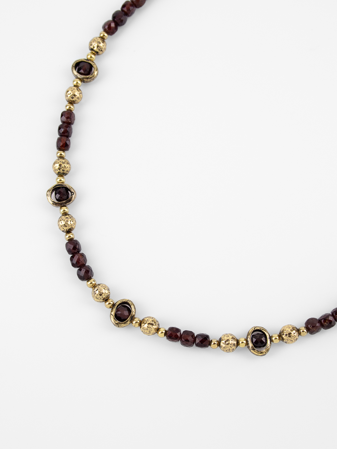 Колье Alcozer & J с гранатом