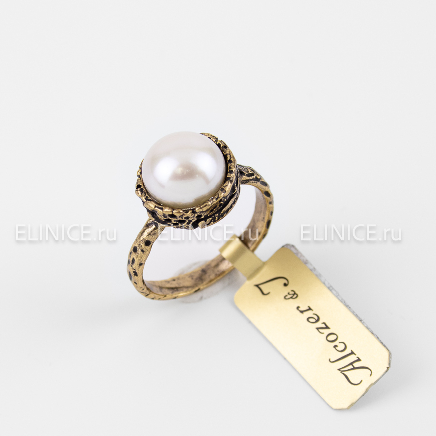 Кольцо ALCOZER & J с жемугом