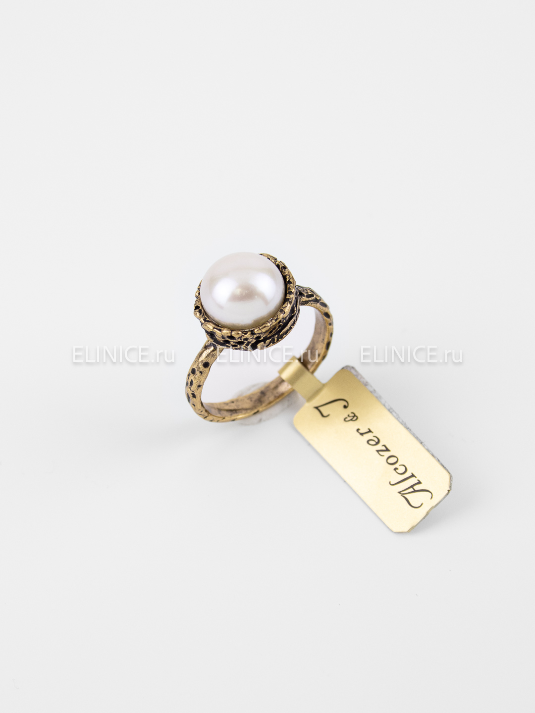 Кольцо ALCOZER & J с жемугом