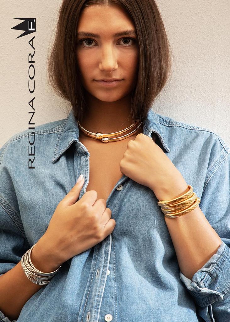 Колье REGINA CORA золотое