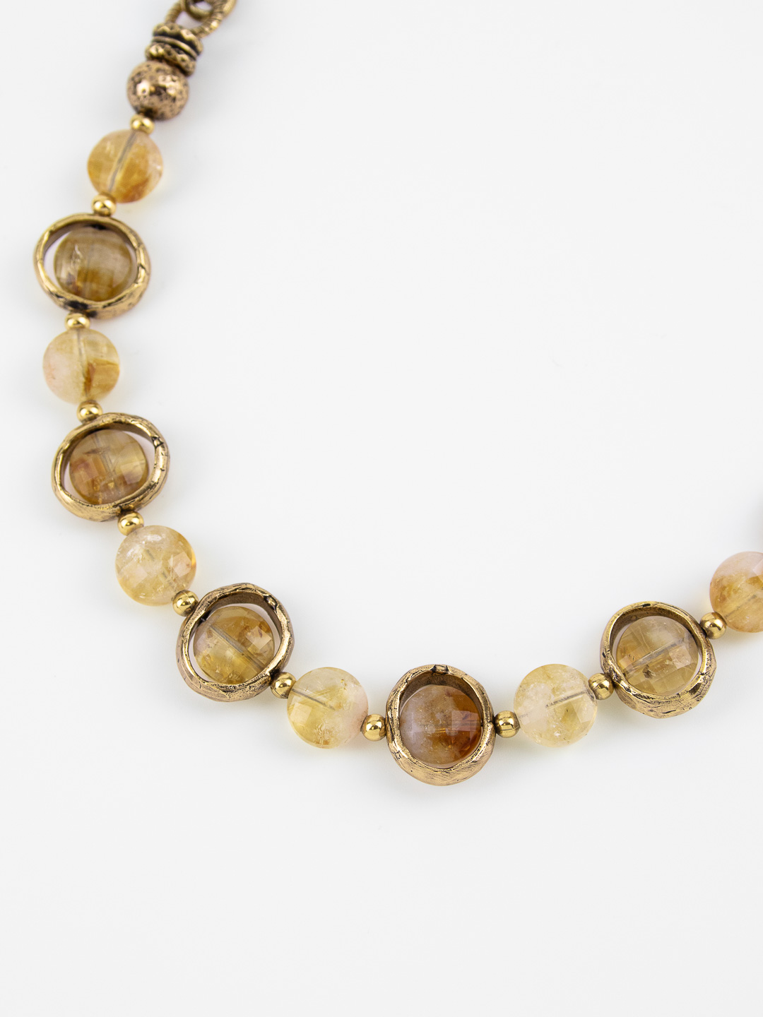 Колье Alcozer & J с цитрином