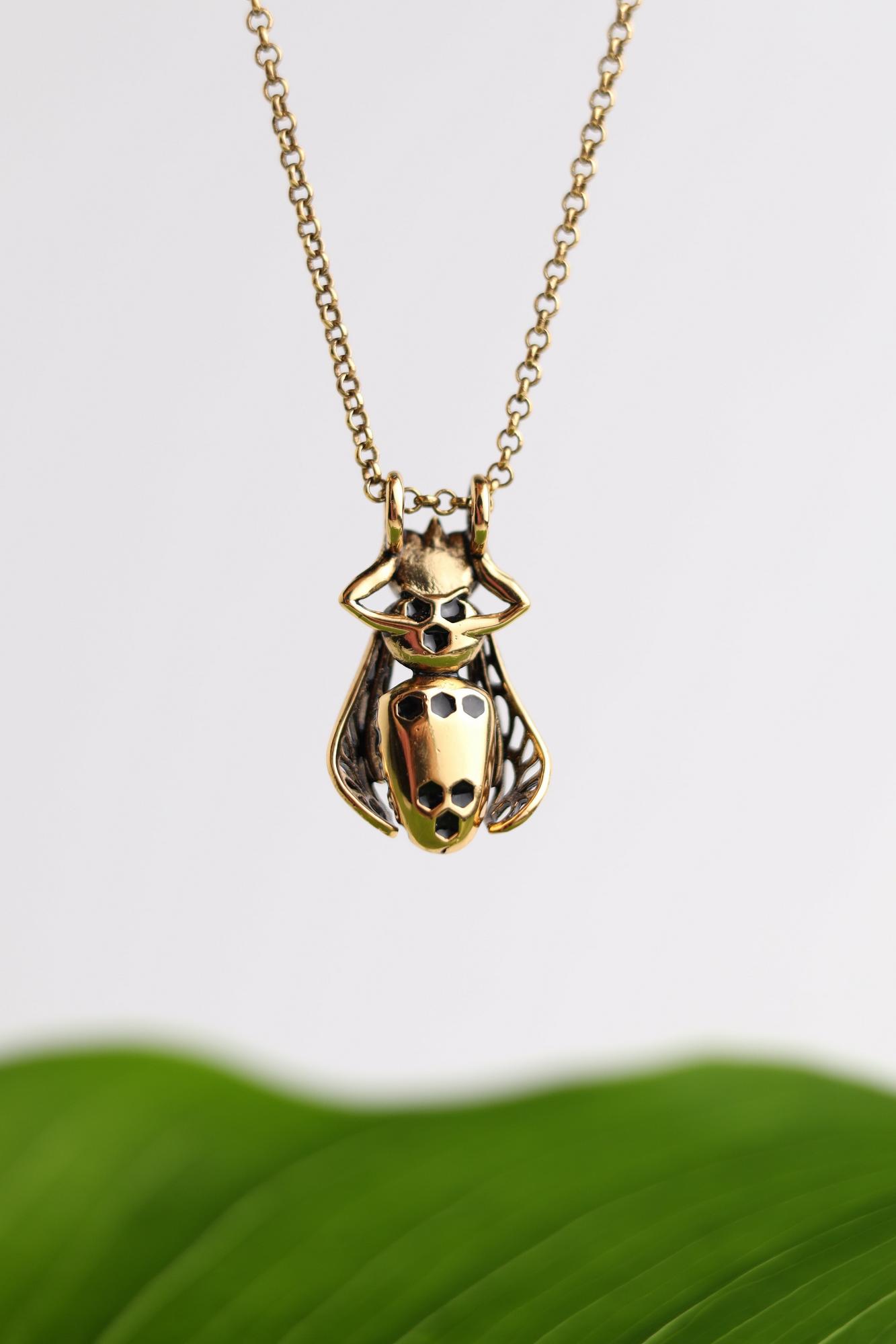 Колье POLINA FIRENZE PE2632 Пчёлка