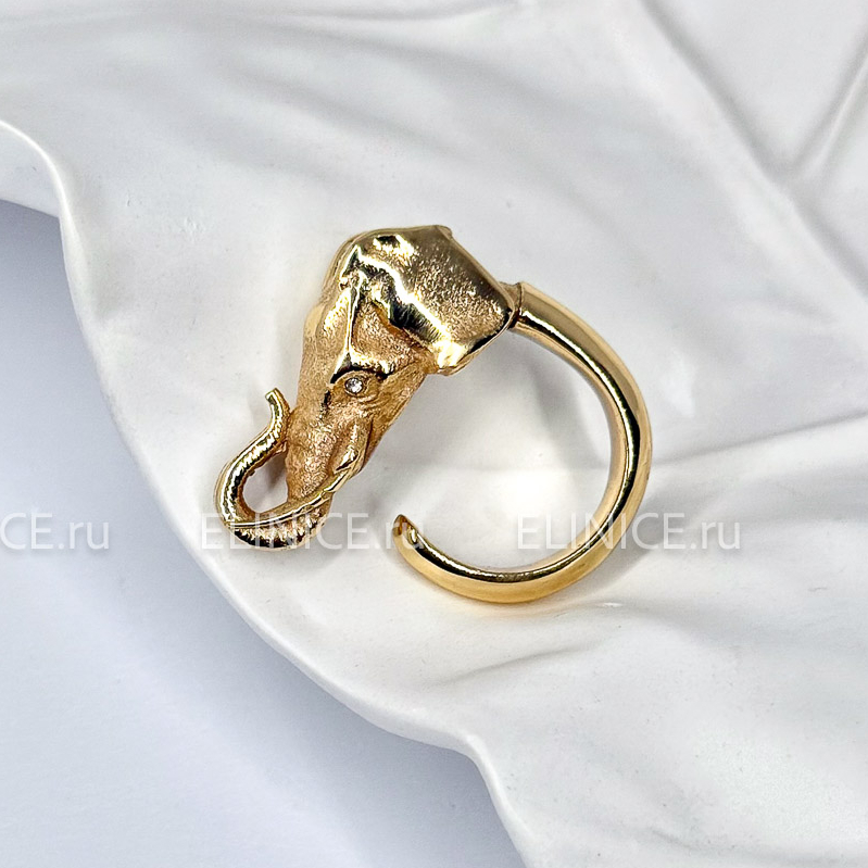 Кольцо POLINA FIRENZE AN2768 Слон