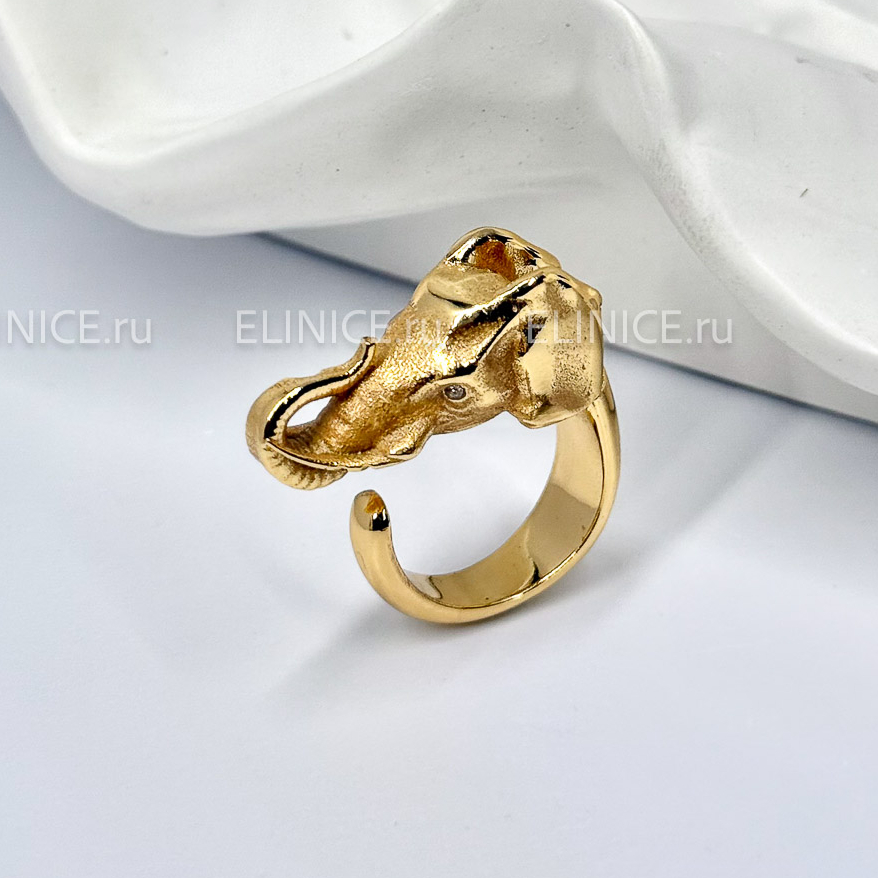 Кольцо POLINA FIRENZE AN2768 Слон