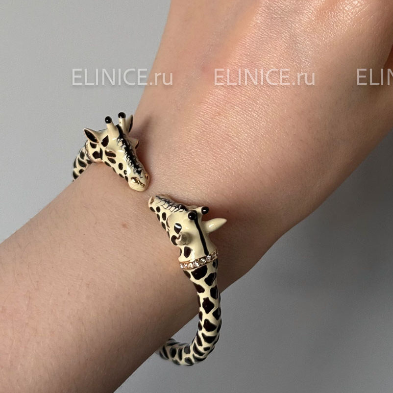 Браслет POLINA FIRENZE BR4306 жирафы средние
