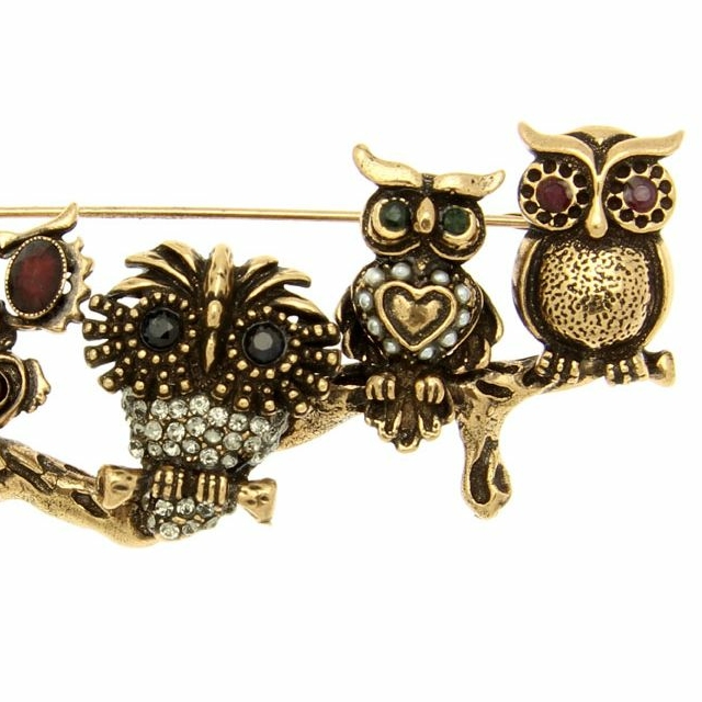 Брошь Alcozer & J S3823C микс камней