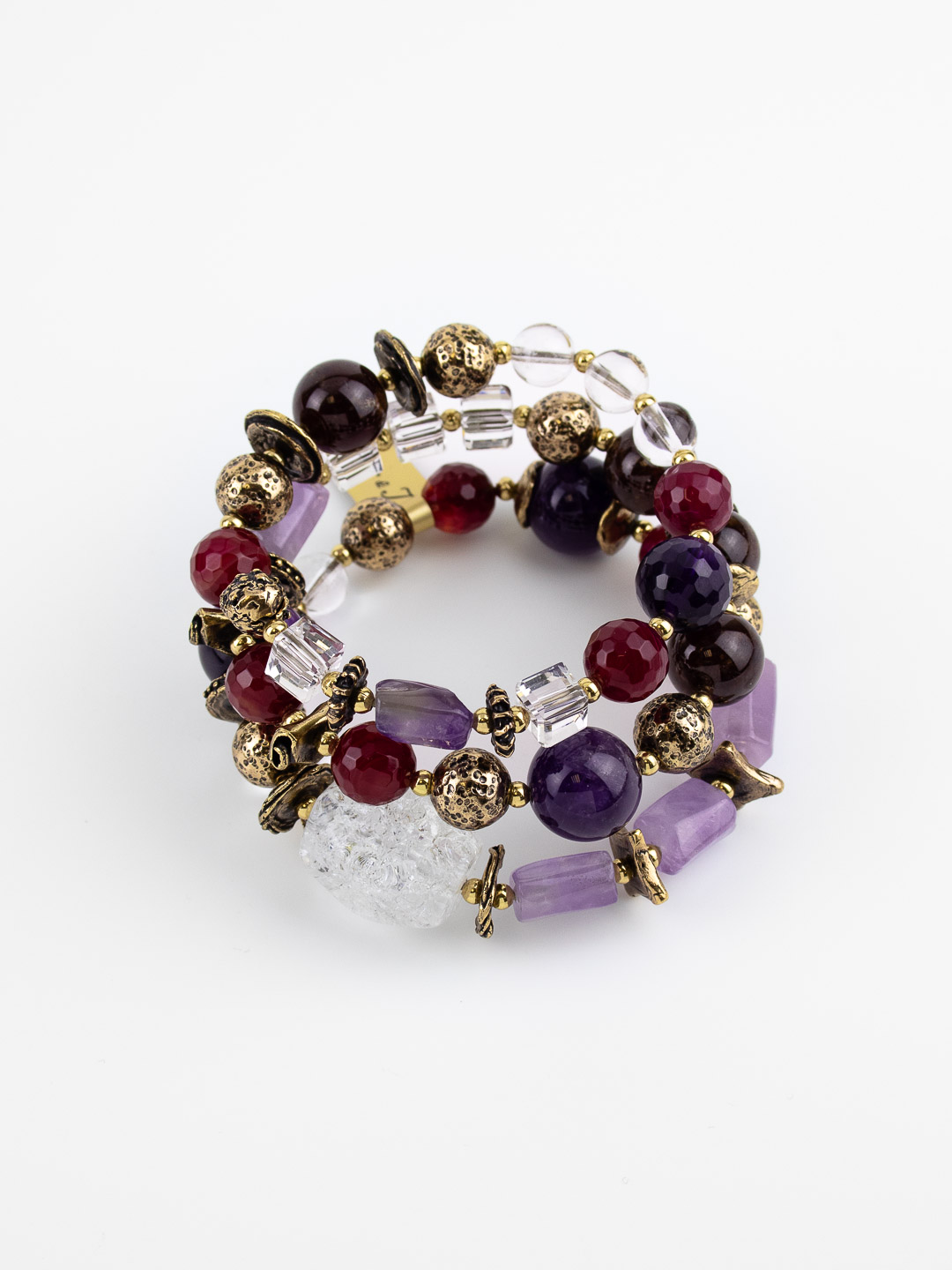 Браслет Alcozer & J микс камней