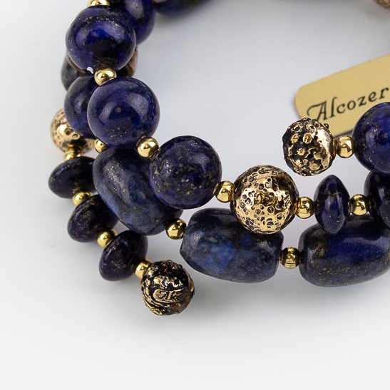 Браслет Alcozer & J с лазуритом
