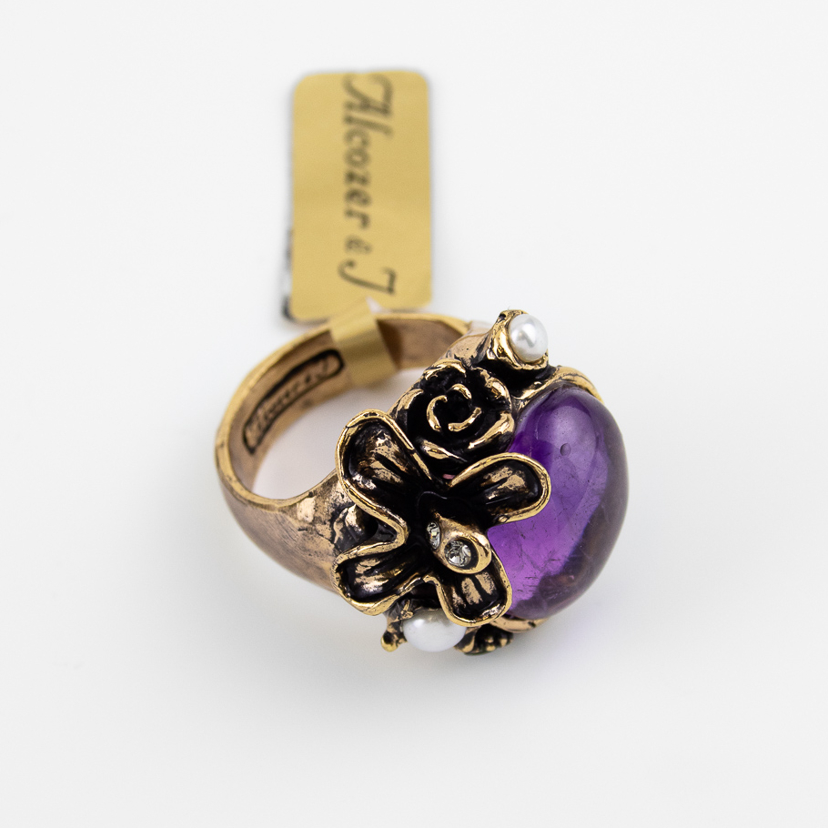 Кольцо  Alcozer & J с аметистом