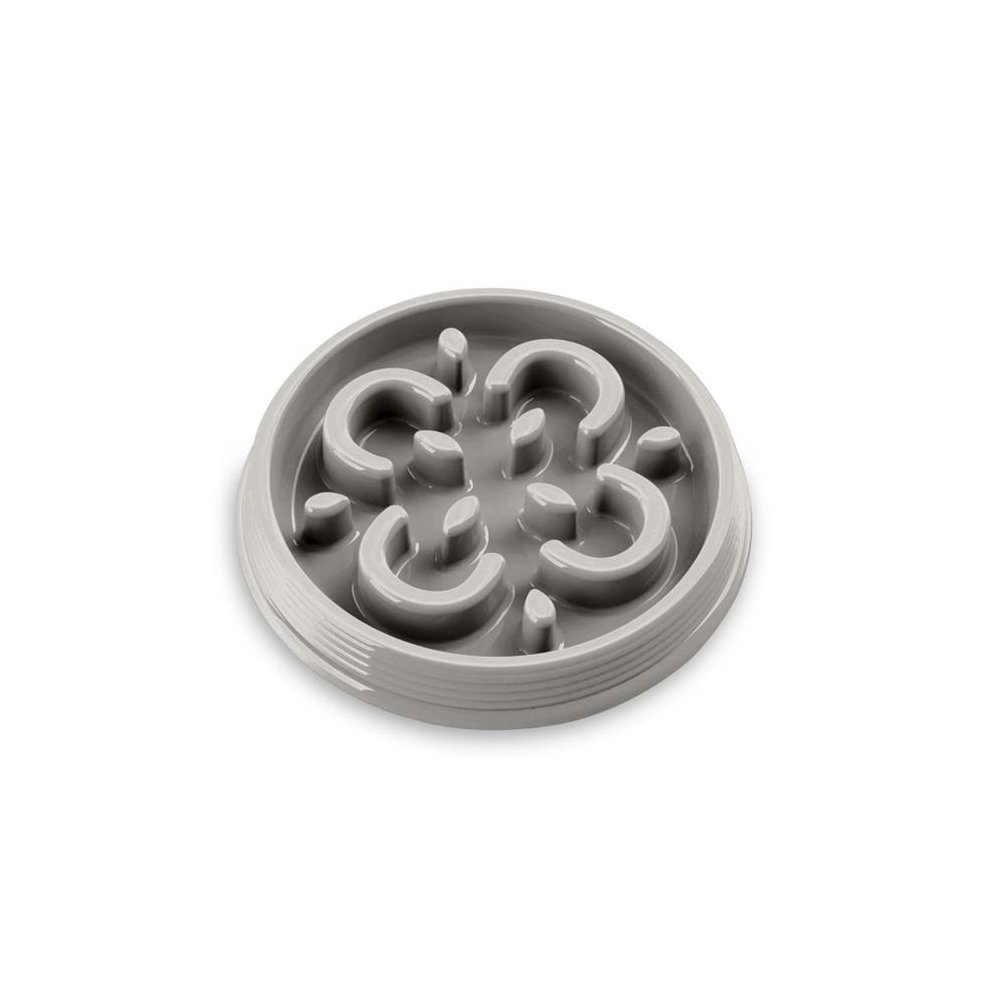 Миска для медленной еды, серая