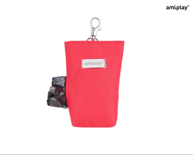 Диспенсер мешок для отходов Samba красный