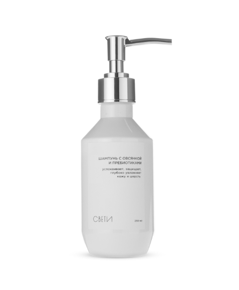 Успокаивающий шампунь с овсянкой и пребиотиками
