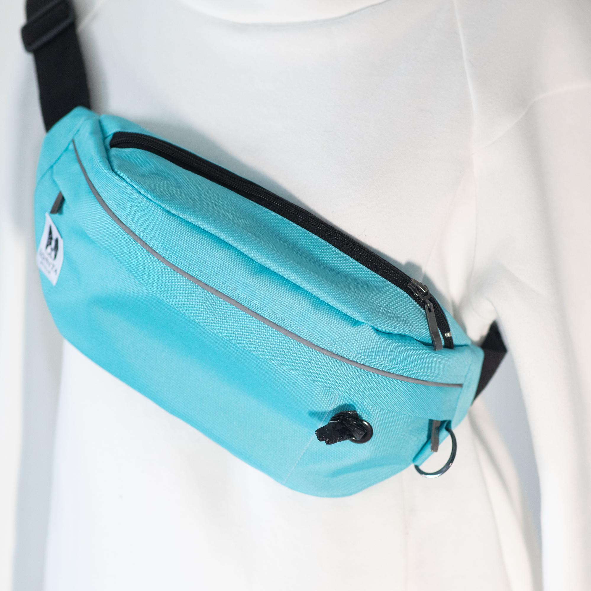 Поясная сумочка Sonita бирюзовая