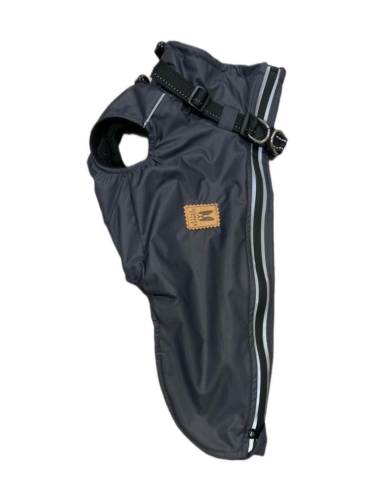 Жилет (мембрана/флис) с ошейником Sonita графит