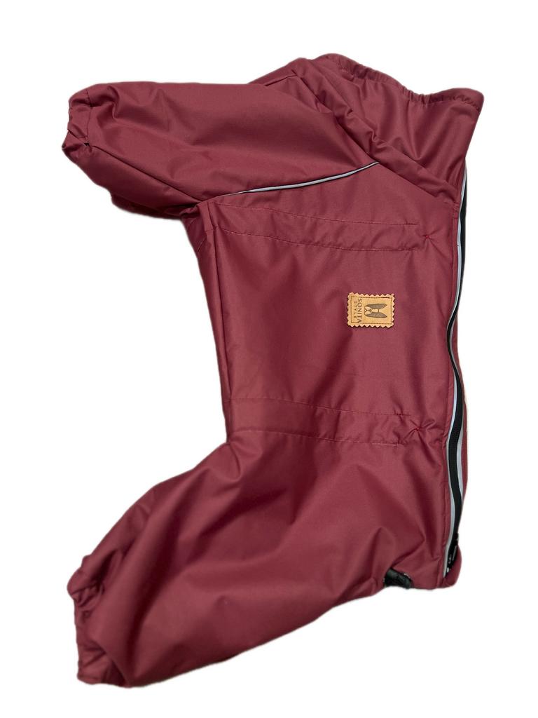 Комбинезон (мембрана/флис) бордовый
