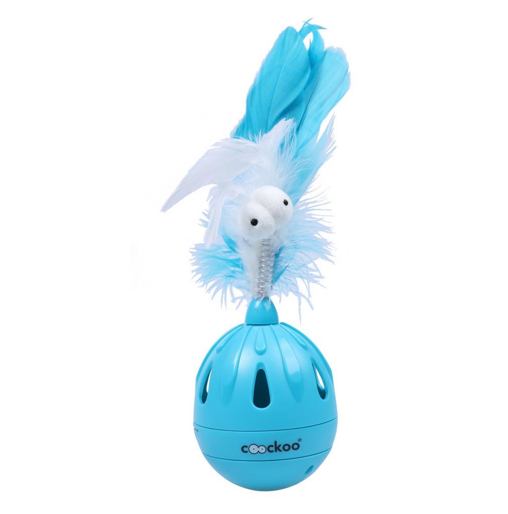 EBI Coockoo Игрушка для кошек интерактивная "Tumbler", голубая, 19.5х7см (Нидерланды)!!