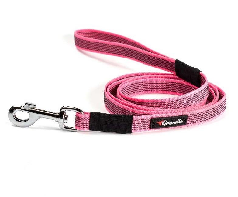 Поводок Gripalle малиновый 2 метра, ширина 18 мм