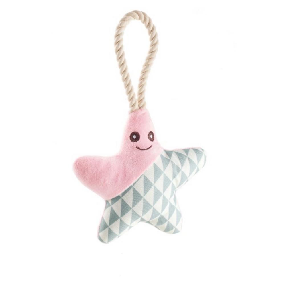 Игрушка для собак Salima star, розовая 17 см