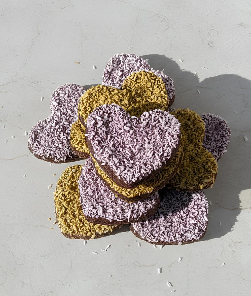 Снек "Вуфлентинка" с молотым драконьим фруктом и куркумой 2 шт. Dziki