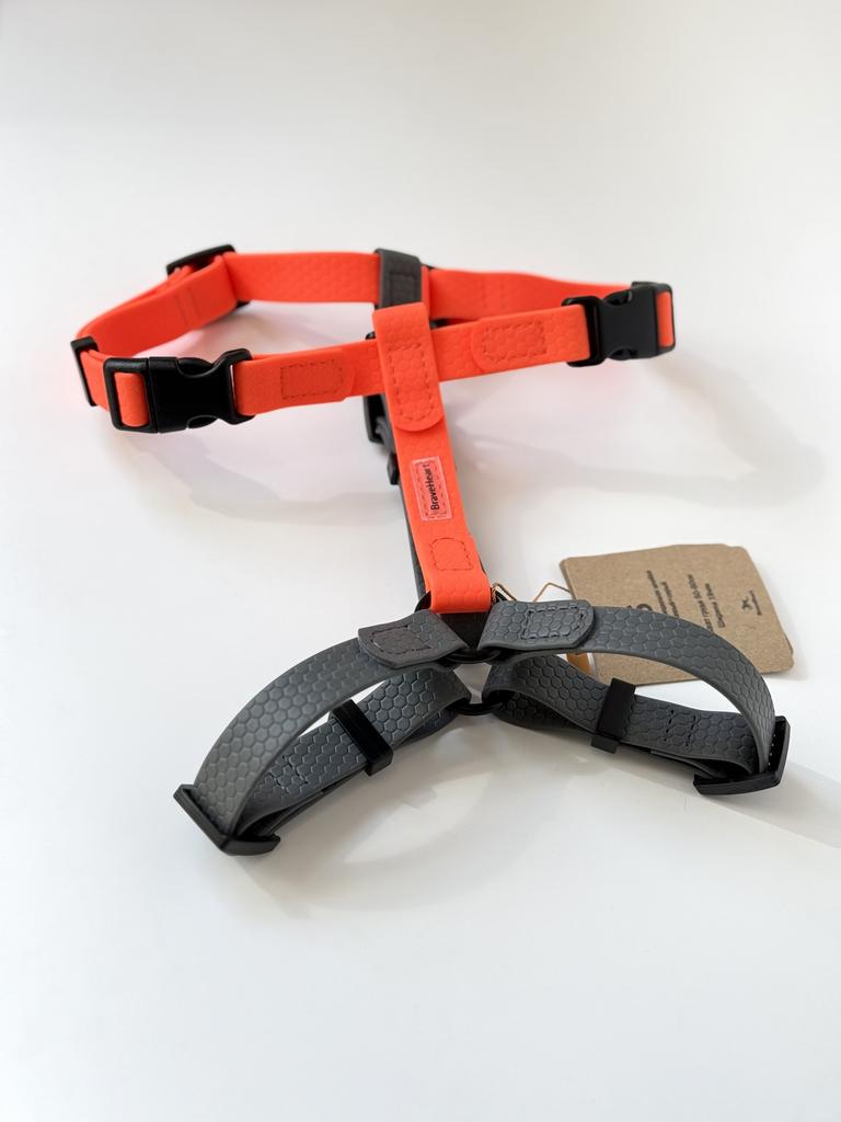 Водонепроницаемая шлейка оранжевый+серый